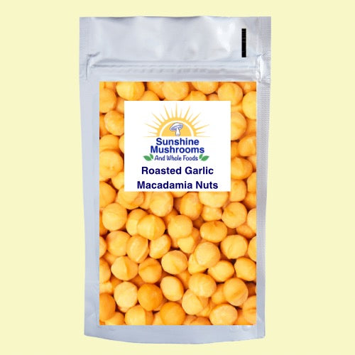 Roasted Garlic Macadamia nuts